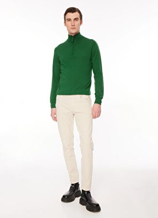 AT.P.CO Normal Bel Normal Paça Bej Erkek Chino Pantolon A271DAVE362TC901/TB