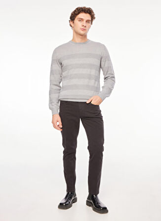 AT.P.CO Normal Bel Normal Paça Siyah Erkek Chino Pantolon A271DAVE362TC901/TB