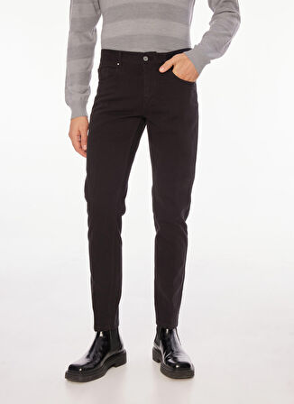 AT.P.CO Normal Bel Normal Paça Siyah Erkek Chino Pantolon A271DAVE362TC901/TB