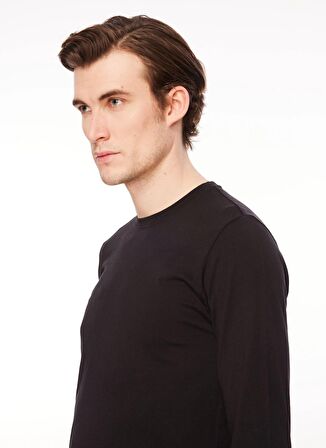 AT.P.CO Bisiklet Yaka Siyah Erkek T-Shirt A279T72COT-