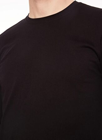 AT.P.CO Bisiklet Yaka Siyah Erkek T-Shirt A279T72COT-