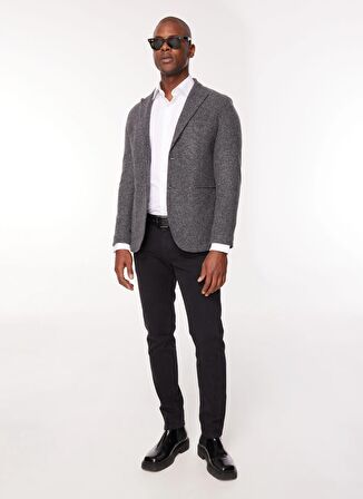 AT.P.CO Slim Fit Koyu Gri Erkek Ceket A272ROGER689L064-
