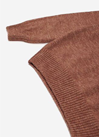 AT.P.CO Bisiklet Yaka Slim Fit Kahve Erkek Kazak A274S34COSIMO-