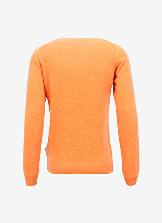 AT.P.CO Bisiklet Yaka Slim Fit Kiremit Erkek Kazak A274S36COLD-