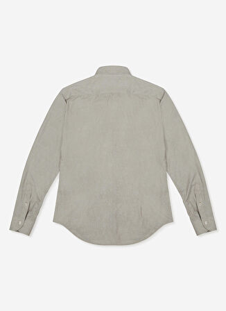 AT.P.CO Slim Fit Gömlek Yaka Fildişi Erkek Gömlek A276CARLS98G-