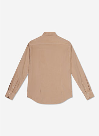 AT.P.CO Slim Fit Gömlek Yaka Turuncu Erkek Gömlek A276JORDANEIFFELB