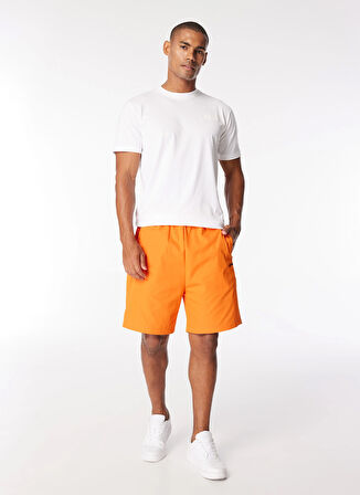 After Label Normal Turuncu Erkek Sweat Şort AMBURGOPC046-_BERMUDA UOMO