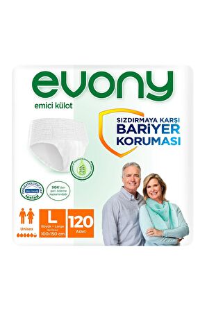 Emici Külot Unısex Large 30x4'lü (120 ADET)