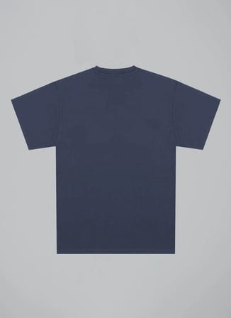 After Label Bisiklet Yaka Lacivert Erkek T-Shirt MYSENJS11/S9-_t-shirt UOMO