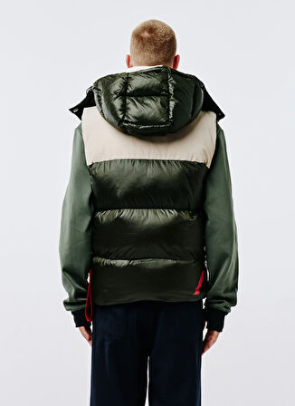 After Label Yeşil - Bej Erkek Yelek STEWARTN064-_MAN JACKET