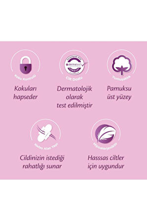 Molped Ultra Hijyenik Ped Anatomik Uzun Süper Ekonomik 20 X 2 Adet