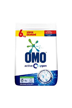 Omo Actıve Oxygen 40 Yıkama 6 Kg