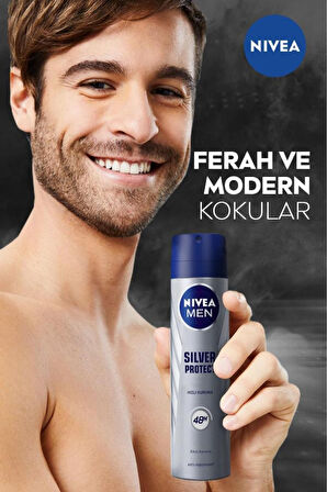 Nivea Silver Protect Sprey 150 ml Erkek