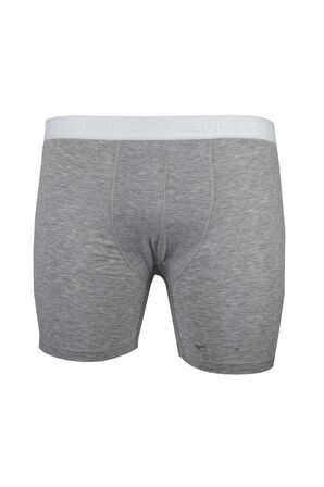 Mode XL Buyuk Beden Erkek Likra Boxer 6350 Grimelanj