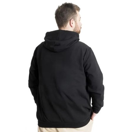 Erkek Hırka Kapson Fermuarlı Steel Interlock 21600 Siyah siyah / 6xl