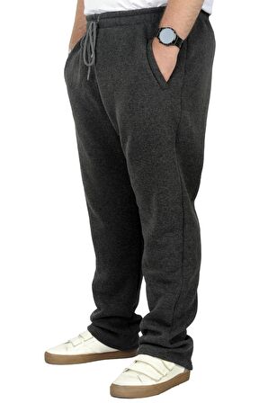 Mode XL Büyük Beden Erkek Eşofman Altı Classic 3 İp 11103 Antramelanj