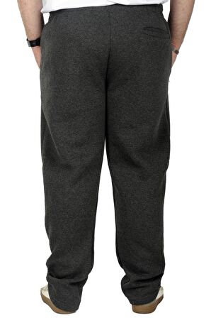 Mode XL Büyük Beden Erkek Eşofman Altı Classic 3 İp 11103 Antramelanj