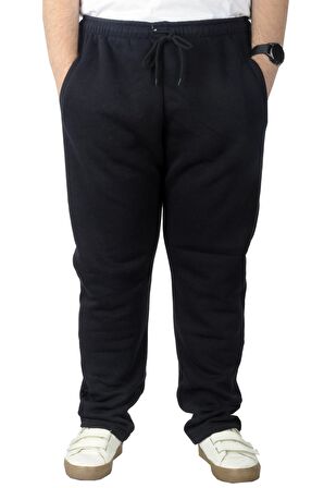 Mode XL Büyük Beden Erkek Eşofman Altı Classic 3 İp 11103 Lacivert