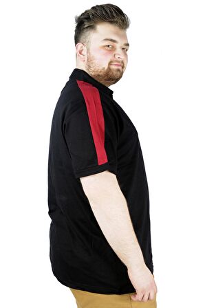 Mode XL Erkek T shirt Polo M Cruise 22318 Siyah