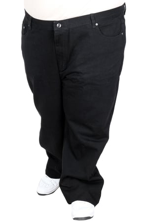 Mode XL Büyük Beden Erkek Retro Gabardin Pantolon 20924 SIYAH