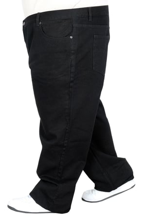 Mode XL Büyük Beden Erkek Retro Gabardin Pantolon 20924 SIYAH