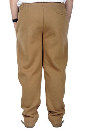 Mode XL Büyük Beden Erkek Eşofman Altı Classic 3 İp 11103 Sütlü Kahve