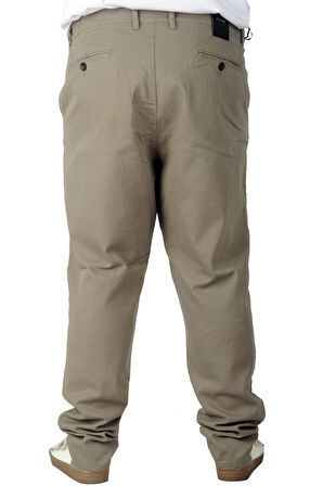 Mode XL Büyük Beden Erkek Gabardin Pantolon Doğa 22850 Bej
