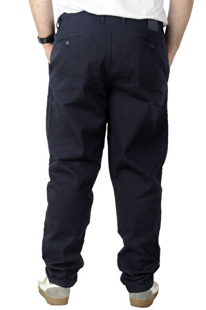 Mode XL Büyük Beden Erkek Gabardin Pantolon Doğa 22850 Lacivert