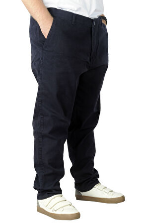 Mode XL Büyük Beden Erkek Gabardin Pantolon Doğa 22850 Lacivert