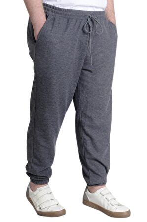 Mode XL Eşofman Altı Lastikli Paça Waffle 23501 Antramelanj