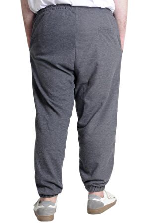 Mode XL Eşofman Altı Lastikli Paça Waffle 23501 Antramelanj