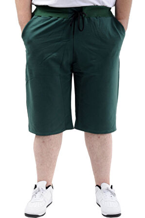 Mode XL Büyük Beden Erkek Kapri Straight Basic 20500 Nefti