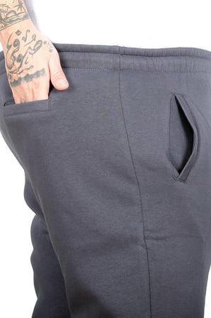 Mode XL Büyük Beden Kışlık Eşofman Classic 3 İp 11103 FUME