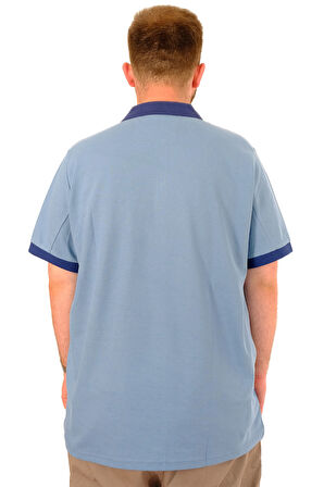 Mode XL Büyük Beden Erkek Polo Yaka T-Shirt POLO SPORT U24323 İndigo
