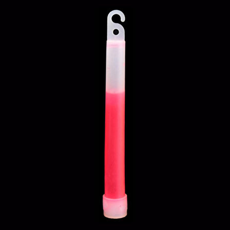 Argeus 6" Kimyasal Işık Çubuğu Kırmızı Renk 15 cm (Glow Stick)