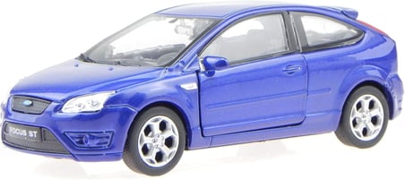 Welly 1:36 Ford Focus St Metal Araba Mavi