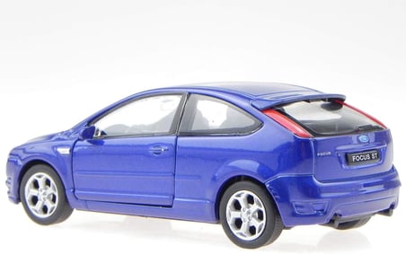 Welly 1:36 Ford Focus St Metal Araba Mavi