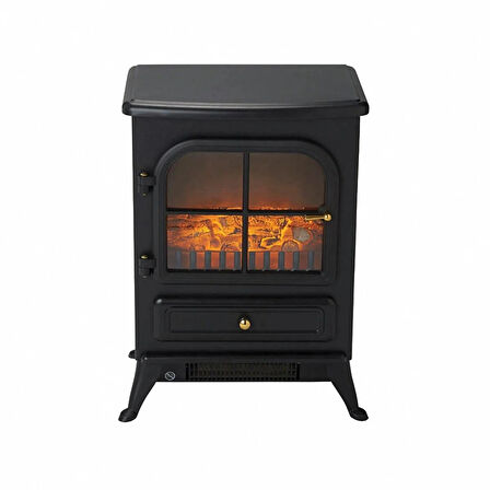 ELEKTRİKLİ FANLI ISITICI ŞÖMİNE AYAKLI 1850 WATT 2 KADAMELİ ISITICI