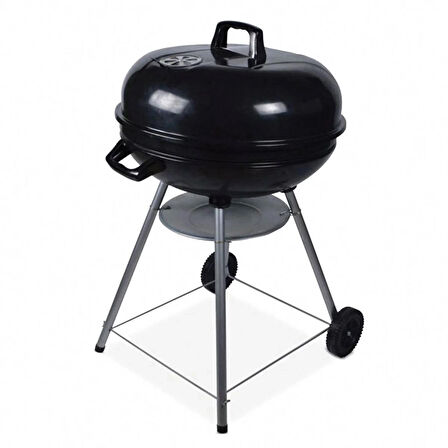 BÜYÜK BOY KÜRE MANGAL TEKERLEKLİ 56 CM ÇAPINDA