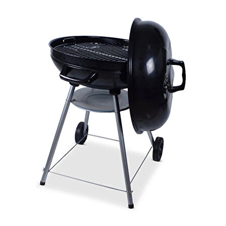 BÜYÜK BOY KÜRE MANGAL TEKERLEKLİ 56 CM ÇAPINDA