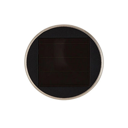 BAHÇE BALKON SOLAR AYDINLATMA SOLAR SAPLAMA PASLANMAZ 28 CM 10 LU  BEYAZ IŞIK