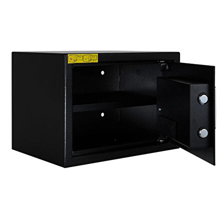 ELEKTRONİL ŞİFRELİ 25 EW PARA KASASI 35*25*25 CM ÖLÇÜLERİNDE