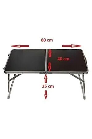 KATLANIR KAMP SEHPASI ÇANTA TİPİ 60*40 CM YÜKSEKLİK 25 CM ÖLÇÜLERİNDE KAMP MASASI