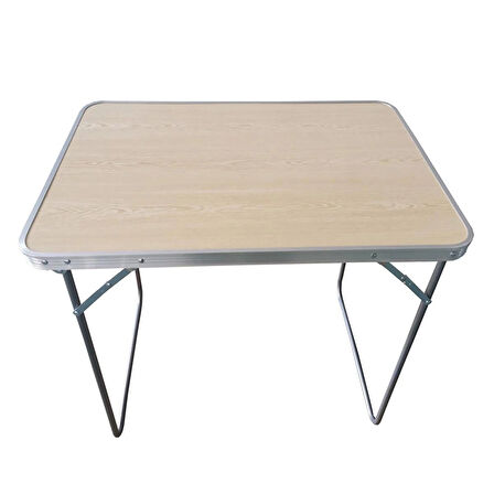KATLANIR KAMP MASASI ALÜMİNYUM 80*60 CM YÜKSEKLİK 70 CM