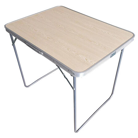 KATLANIR KAMP MASASI ALÜMİNYUM 80*60 CM YÜKSEKLİK 70 CM