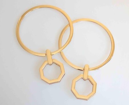 Light Gold metal çanta sapı