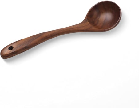 Doğal Akasya Ağacından El Oyması Servis Çatalı 26cm | Antibakteriyel, Dayanıklı ve Çevre Dostu Ahşap Kaşığı – Şık ve Uzun Ömürlü Mutfak Gereci (Akasya Kepçe)