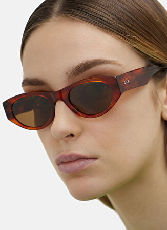 District People Kahve Unisex Güneş Gözlüğü DCP LOWRY 002 Mis.U