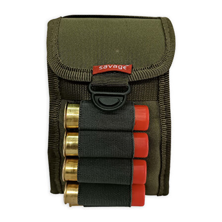 Savage Tactical Çift Taraflı Kemer Fişekliği Haki (DR.001)