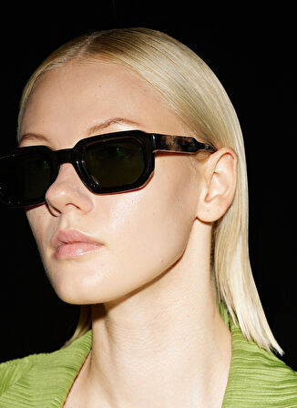 District People Siyah Unisex Güneş Gözlüğü DCP HORTO 001 Mis.U